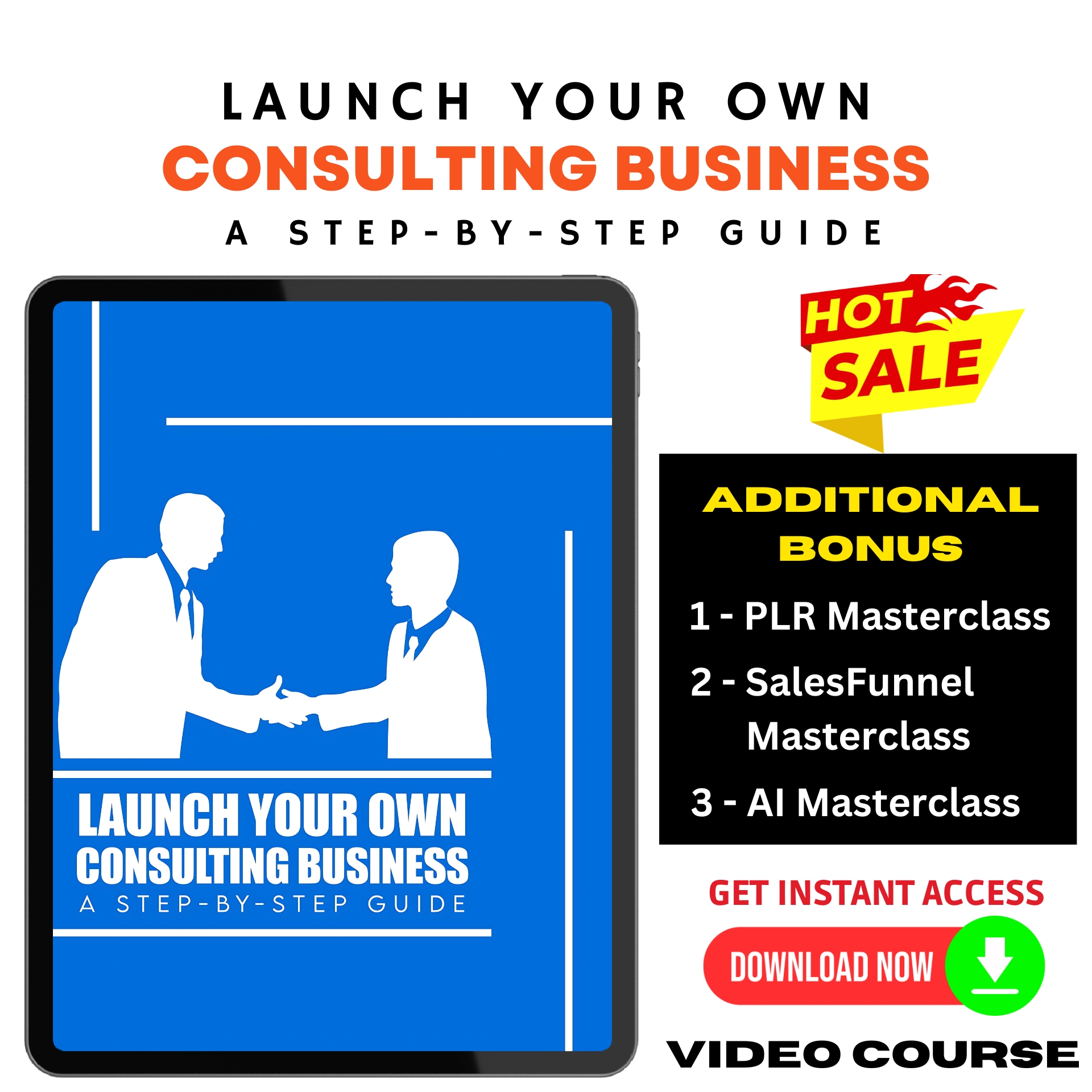 Launch Your Own Consulting Business Upgrade Package (Video Course)